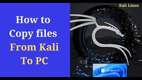 Securely Transfer Files from Kali to PC with SSH/SCP!