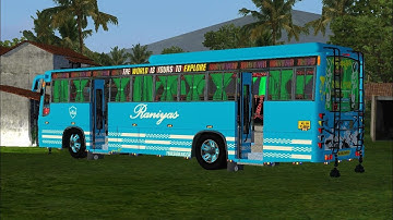 Released  Kerala Bus Mod In Bus Simulator Indonesia - Bussid Bus Mod - Bussid Car Mod - Bussid