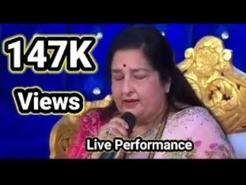 Live Performance Anuradha Paudwal Sony Set India Idol Program 20210522 Dil Hai Ke Manta Nahi Song