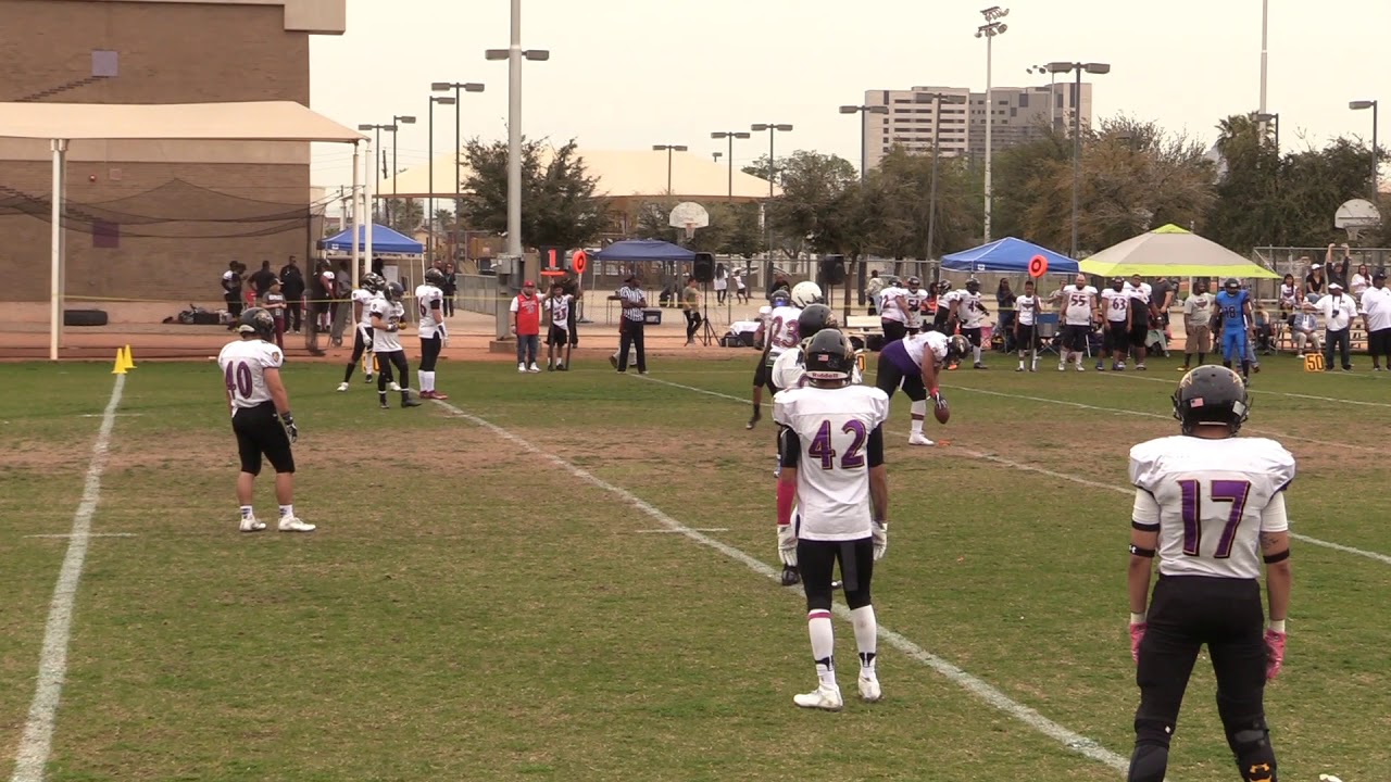 AzDFL 2018 East Valley Ravens vs Zona Bears Week3