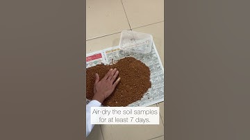 M3AT2203D - SOIL SAMPLING AND SAMPLE PREPARATION (GROUP 6)