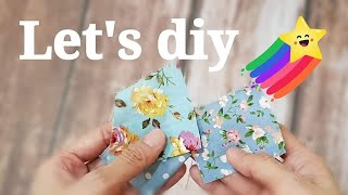 可爱花儿发箍diy【布碎小作品】Diy hairstyle accessories