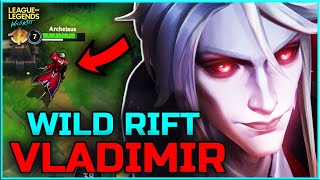 LOL DÜNYA VLADIMIR 1.Sİ WILD RIFT VLADIMIR OYNARSA