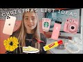 CHRISTMAS LIST/GIFT IDEAS 2019