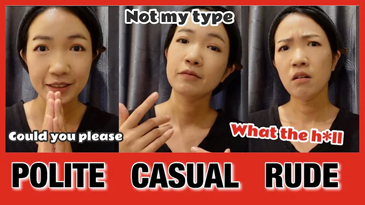 Polite/Casual/Rude Chinese speeches in daily situations - Learn Real Chinese - DayDayNews
