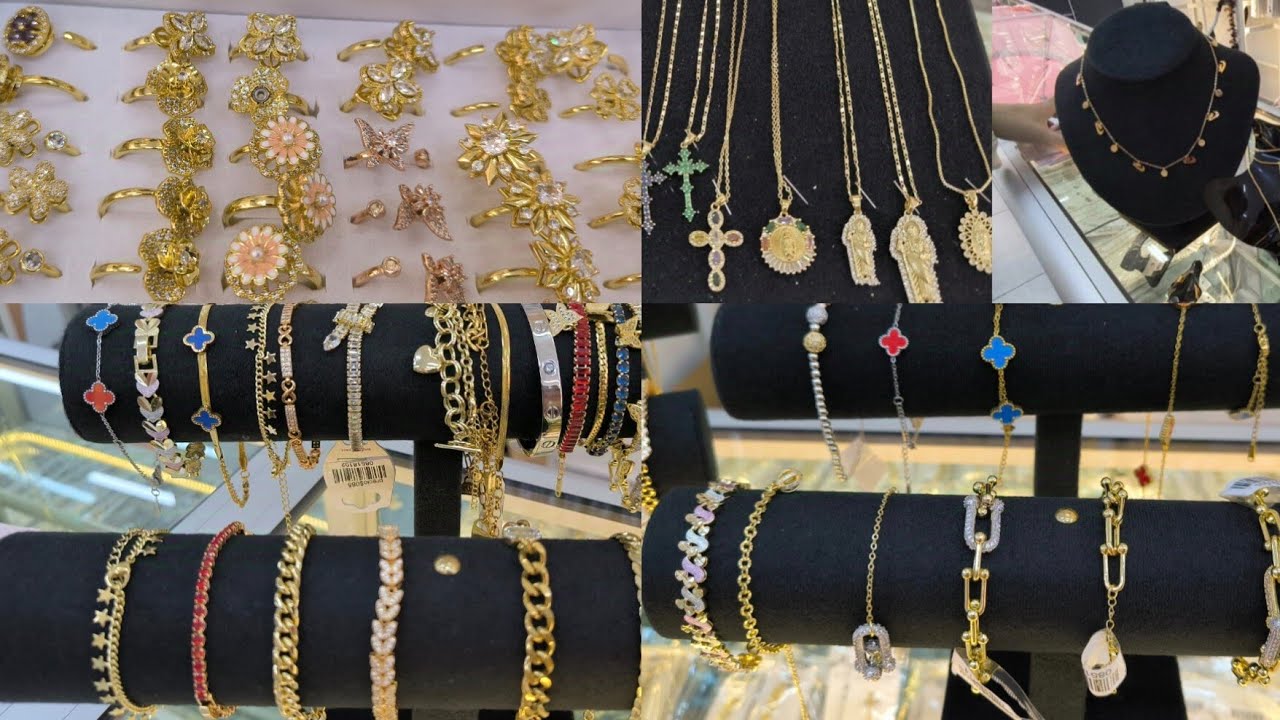 😱 ORO LAMINADO💎/ACERO DESDE $5 PESOS MAYOREO DESDE UNA PIEZA el Centro de la CDMX