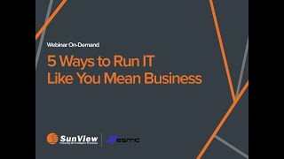 5 Ways to Run IT Like You Mean Business
