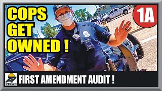 “YOU CAN’T RECORD THIS” TYRANT COP SHUTDOWN Albuquerque NM - First Amendment Audit Amagansett Press