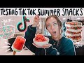 Testing TikTok SUMMER Recipes...