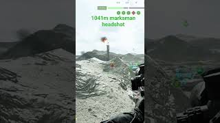 my longest marksman sniper kill  1041m battlefield 6 #battlefield #gaming #sniping #bf6