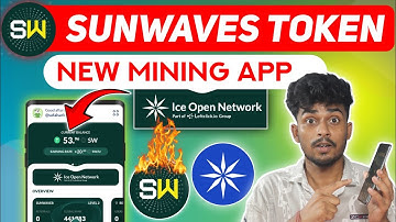 Sunwaves Mining App । ICE Network New Mining App । Sunwaves New Mining App 2024