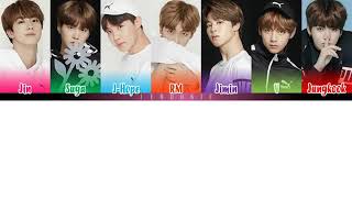 Bts - Just One Day - Lyricscolor Coded