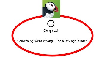✅How to Fix Puffin Web Browser App Oops something Went Wrong Error on Android ✅