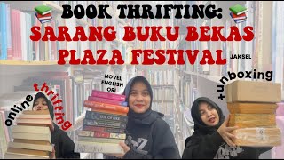 📚BOOK THRIFTING📚 belanja novel ENGLISH ORI bekas @Sarang Buku Bekas Plazfes Kuningan Jkt   book haul