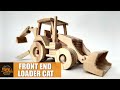 How To make Caterpillar 420 F Out Of Wood