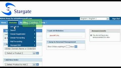 WebHosting Break Presents: How to create private nameservers at stargate.com