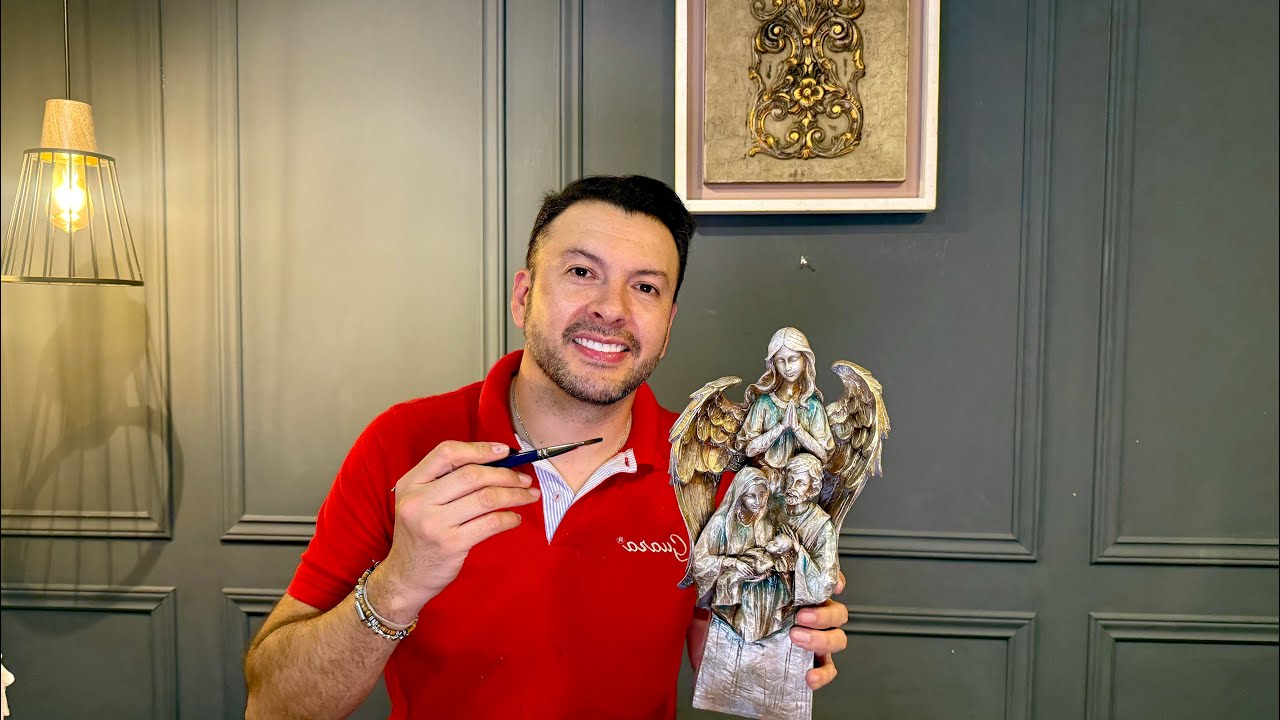 Aprende a Pintar un Nacimiento en Resina con Envejecido