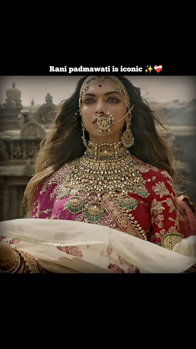 Rani Padmavati is Iconic❤️‍🩹✨ #padmavati #bajiraomastani #deepikapadukone #bollywood #music #shorts