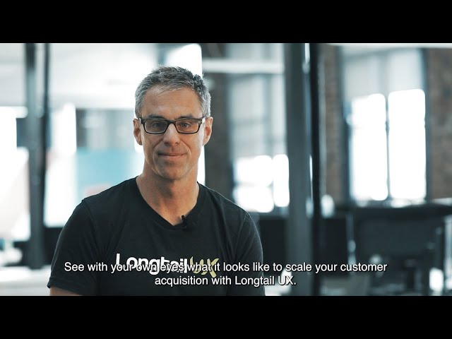 Book your 1:1 custom demo | Longtail UX