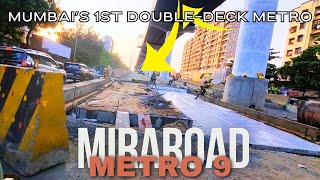 Full Route & All Mira-Bhayander Metro Stations Updates| 1st Double Decker Metro Of   Mumbai