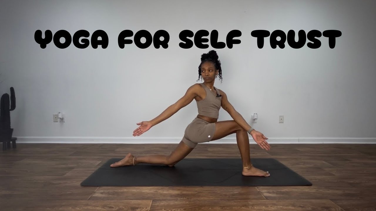 YOGA FOR SELF TRUST | SLOW FLOW YOGA | 20 MINUTE YOGA FLOW | MINDFUL YOGA 