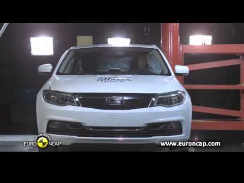 Китайский автомобиль прошел краш-тест