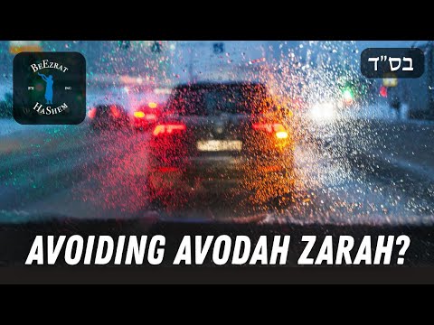Do We Need To Avoid Passing Avodah Zarah Temples When Driving?