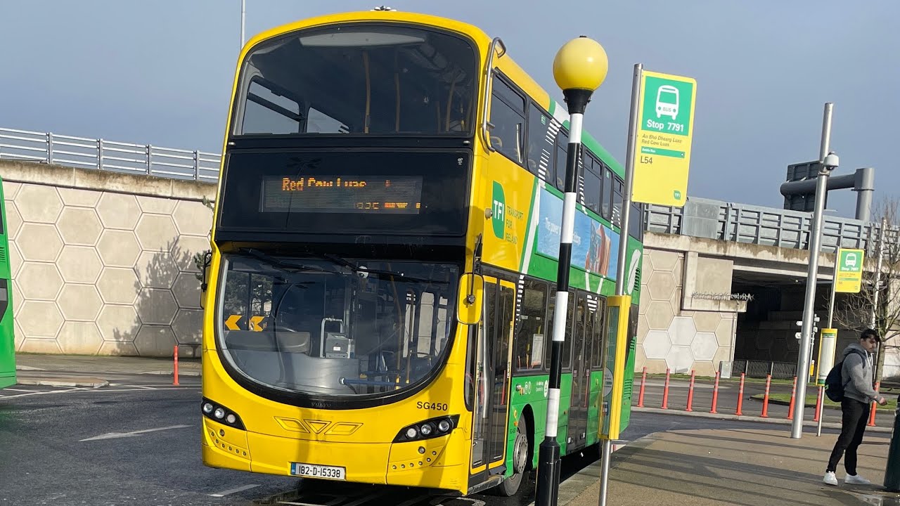 *air leak* Dublin bus | SG450 | Volvo B5TL Wright Gemini 3 | route L54 to River Forest
