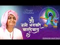 Lord vishnu peaceful meditation song om namo bhagwate vasudevay  hindi  prernamurti bharti shriji