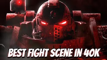 Best Fight scene Ever 40k! Angels of Death Origins   Blood Angel vs Death Guard || Warhammer 40k