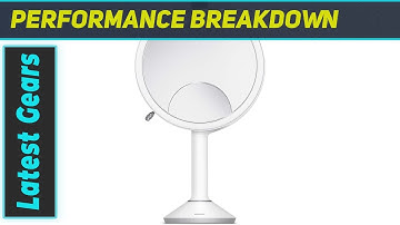 reviewsimplehuman ST3038 Sensor Mirror Trio: Illuminating Your Beauty Routine