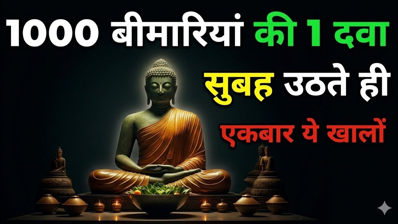 1 दिन में 1000 बीमारियों का अंत! सुबह उठते ही खा लो | Buddhist Ayurvedic Story | Health Tips 