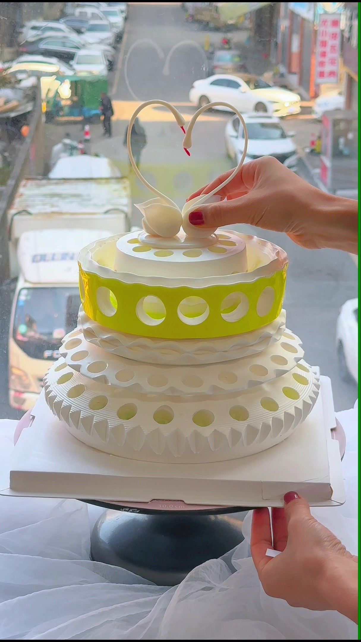 Traditional handmade pottery cake making tutorial #potterycake #raw Japanese cake making process