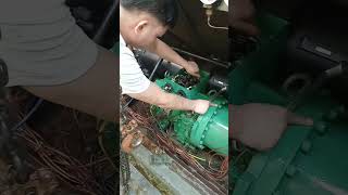 Removed 6 Leads Wire Connections at Terminal Box of Hitachi screw compressor