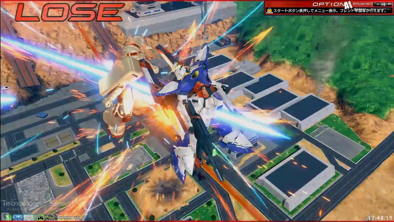 機動戦士ガンダム EXVS.2 インフィニットブースト 垂れ流し配信  #新潟 #長岡市 #ゲームセンターテクノポリス