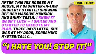 After I Was Robbed, My Daughter-in-law Flaunted Her Mansion And Tesla—my Revenge Broke Her!
