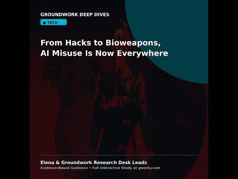 From Hacks to Bioweapons, AI Misuse Is Now Everywhere #Shorts