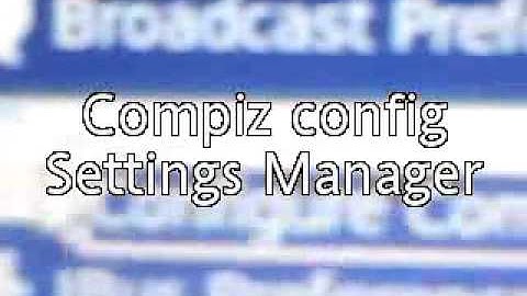 Linux quick tutorial. Multi desktop 3D cube