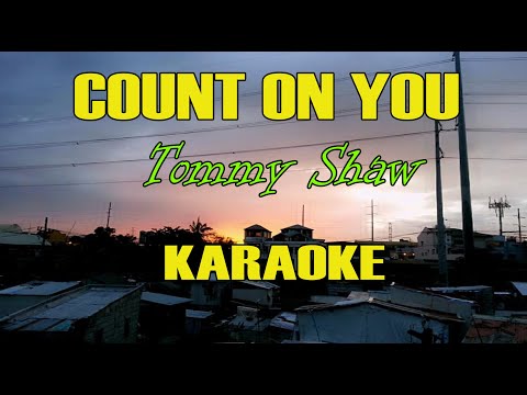 COUNT ON YOU KARAOKE