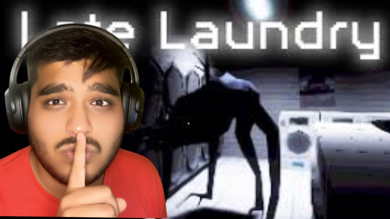WORKING AT LAUNDRY AND LATE NIGHT IS HORROR | LATENIGHT LAUNDRY