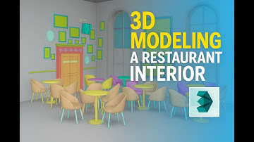 3D Modeling a Restaurant Interior in 3ds Max | Complete Tutorial