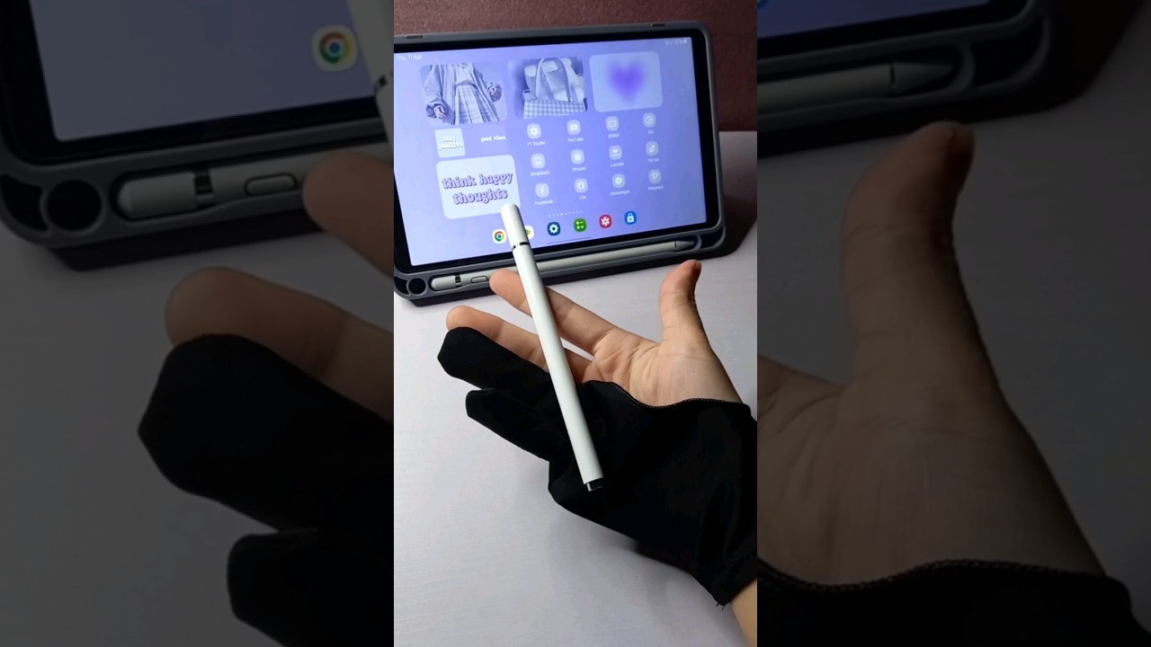 goojodoq stylus pen unboxing ✨️🌸 ft wth samsung tab a9 🌻🩵 