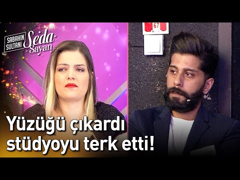 Yüzüğü Çıkardı, Stüdyoyu Terk Etti! - Sabahın Sultanı Seda Sayan