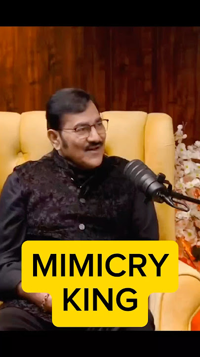 MIMICRY KING SUDESH BHOSLE #sudeshbhosale #80s #90s #mimicry #bollywood #yt