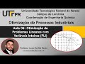 Aula 6 - Otimização de problemas lineares com variáveis inteiras