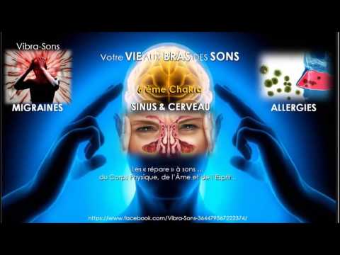 Sinus allergie migraines détente du cerveau - 432 Hz - Problèmes liés au port du masque