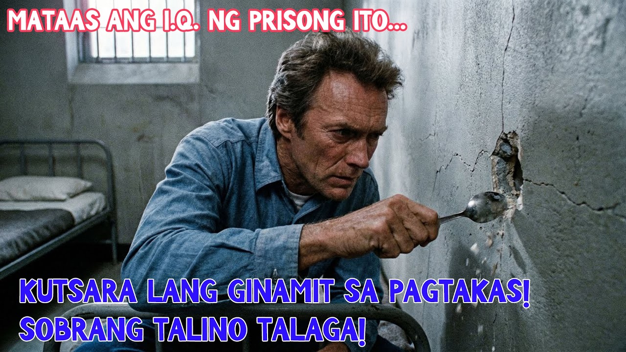 Isang PRESO tumakas sa KULUNGAN gamit ang isang KUTSARA lang. SOBRANG LUPIT!