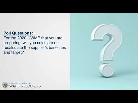 UWMP Training Module 5 – Calculating Compliance with Water Use Targets SBX7-7