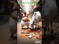 Sweet Vendor Feeds Cow Like Never Before , #ai #shorts #cow