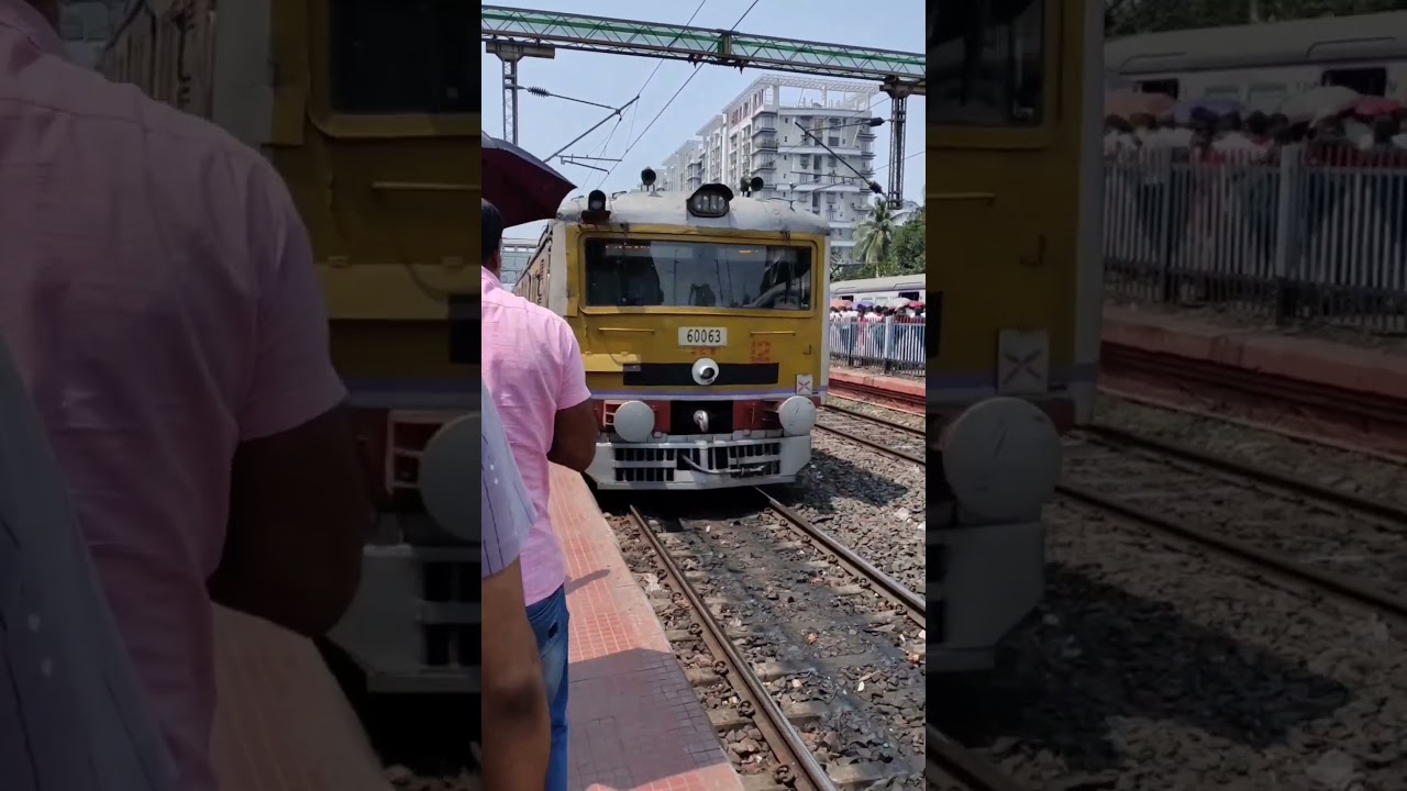 60063 BT 🔥 Barasat Local Train 🚃 